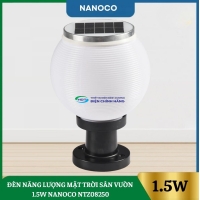 Đèn Năng Lượng Mặt Trời Sân Vườn Nanoco NTZ08250