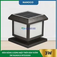 Đèn Năng Lượng Mặt Trời Sân Vườn Nanoco NTZ10200