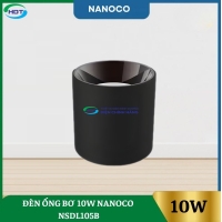 Đèn Ống Bơ 10W Nanoco Đen NSDL105B