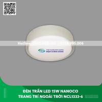 ĐÈN ỐP TRẦN BAN CÔNG NANOCO 14W NCL1333/ NCL1333-6