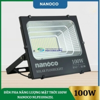 Đèn Pha Năng Lượng Mặt Trời 100W Nanoco NLFS100625L