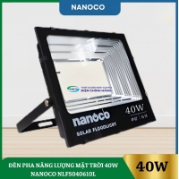 Đèn Pha Năng Lượng Mặt Trời 40W Nanoco NLFS040610L