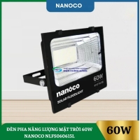 Đèn Pha Năng Lượng Mặt Trời 60W Nanoco NLFS060615L
