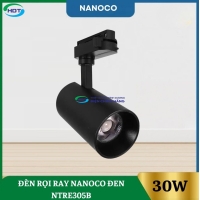 Đèn Rọi Ray 30W Nanoco Đen NTRE305B