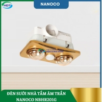 Đèn Sưởi Nhà Tắm Âm Trần Nanoco NBHR201G