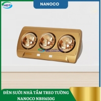 Đèn Sưởi Nhà Tắm Treo Tường Nanoco NBH650G