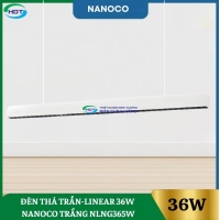 Đèn Thả Trần-LINEAR 36W Nanoco Trắng NLNG365W