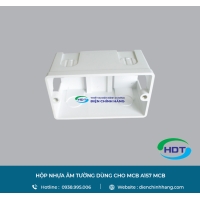 HỘP NHỰA ÂM TƯỜNG MPE DÙNG CHO MCB A157 MCB