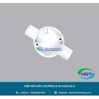 HỘP NỐI DÂY MPE 2 ĐƯỜNG Ø 20 A240-20-2
