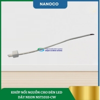 Khối Nối Nguồn Cho Đèn Led Dây Neon 24V NST1010-CW