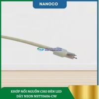 Khối Nối Nguồn Cho Đèn Led Dây Neon 24V NSTT0606-CW