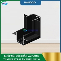 Khớp Nối Góc Trần Và Tường Thanh Ray Lắp Âm Nanoco NMG1-RRLW