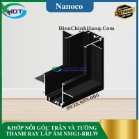 KHỚP NỐI GÓC TRẦN VÀ TƯỜNG THANH RAY LẮP ÂM NMG1-RRLW