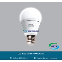 LED BULB MPE LBA-9V TRẮNG, VÀNG