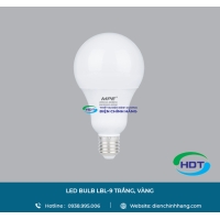 LED BULB MPE LBL-9 TRẮNG, VÀNG