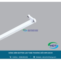 MÁNG ĐÈN BATTEN LED TUBE MPE T8 BÓNG ĐÔI60CM