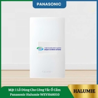 Mặt 1 Lỗ Dùng Cho Công Tắc Ổ Cắm Panasonic Halumie WEVH68010