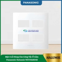 Mặt 4 Lỗ Dùng Cho Công Tắc Ổ Cắm Panasonic Halumie WEVH68040