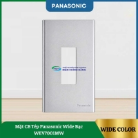 Mặt CB Tép Panasonic Wide Bạc WEV7001MW
