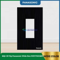 Mặt CB Tép Panasonic Wide Đen WEV7001MB