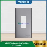 Mặt CB Tép Panasonic Wide Xám WEV7001MH