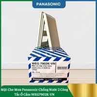 Mặt Che Mưa Panasonic Chống Nước 2 Công Tắc Ổ Cắm WEG7902K-VN