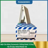 Mặt Che Mưa Panasonic Chống Nước 3 Công Tắc Ổ Cắm WEG7903K-VN