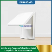 Mặt Che Mưa Panasonic Trắng Chống Nước 1 Công Tắc Ổ Cắm WEG7901SWK-VN