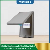 Mặt Che Mưa Panasonic Xám Chống Nước 1 Công Tắc Ổ Cắm WEG7901HK-VN
