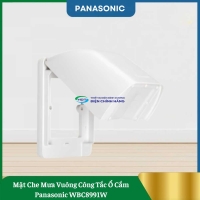 Mặt Che Mưa Vuông Công Tắc Ổ Cắm Panasonic WBC8991W