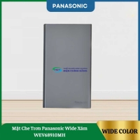 Mặt Che Trơn Panasonic Wide Xám WEV68910MH