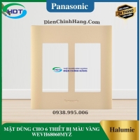 MẶT DÙNG CHO 6 THIẾT BỊ MÀU VÀNG WEVH68060MYZ