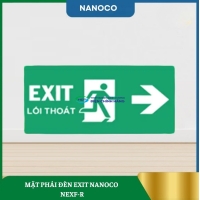 Mặt Phải Đèn EXIT Nanoco NEXF-R