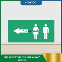 Mặt Toilet Trái Đèn EXIT Nanoco NEXF-TL