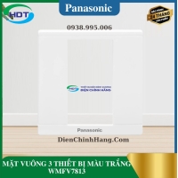 MẶT VUÔNG 3 THIẾT BỊ MÀU TRẮNG WMFV7813
