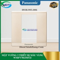  MẶT VUÔNG 3 THIẾT BỊ MÀU VÀNG WMFV7813MYZ