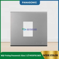 Mặt Vuông Panasonic Xám 1 Lỗ WEB7811MH