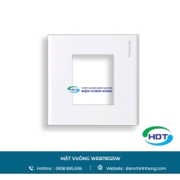 Mặt vuông 2 thiết bị Panasonic trắng WEB7812SW