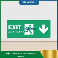 Mặt Xuống Đèn EXIT Nanoco NEXF-D