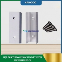 Nẹp Gắn Tường Nhôm Led Dây Neon 220V NSTN120-CA