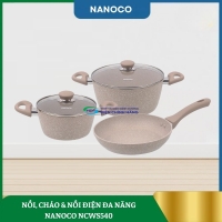 Nồi, Chảo Và Nồi Điện Đa Năng Nanoco NCWS540