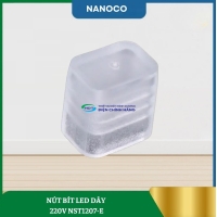 Nút Bít Led Dây 220V NST1207-E