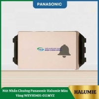 Nút Nhấn Chuông Panasonic Halumie Màu Vàng WEVH5401-011MYZ