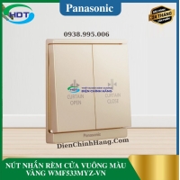 NÚT NHẤN RÈM CỬA VUÔNG MÀU VÀNG WMF533MYZ-VN