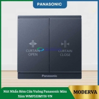 Nút Nhấn Rèm Cửa Vuông Panasonic Màu Xám WMF533MYH-VN