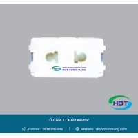 Ổ CẮM 2 CHẤU A6USV
