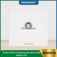 Ổ Cắm CATTV Vuông Panasonic Màu Trắng WMF311-VN
