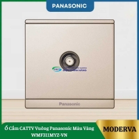 Ổ Cắm CATTV Vuông Panasonic Màu Vàng WMF311MYZ-VN