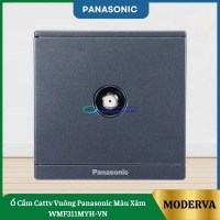 Ổ Cắm Cattv Vuông Panasonic Màu Xám WMF311MYH-VN