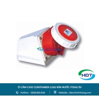 Ổ cắm cho Container loại kín nước PCE F1242-3V